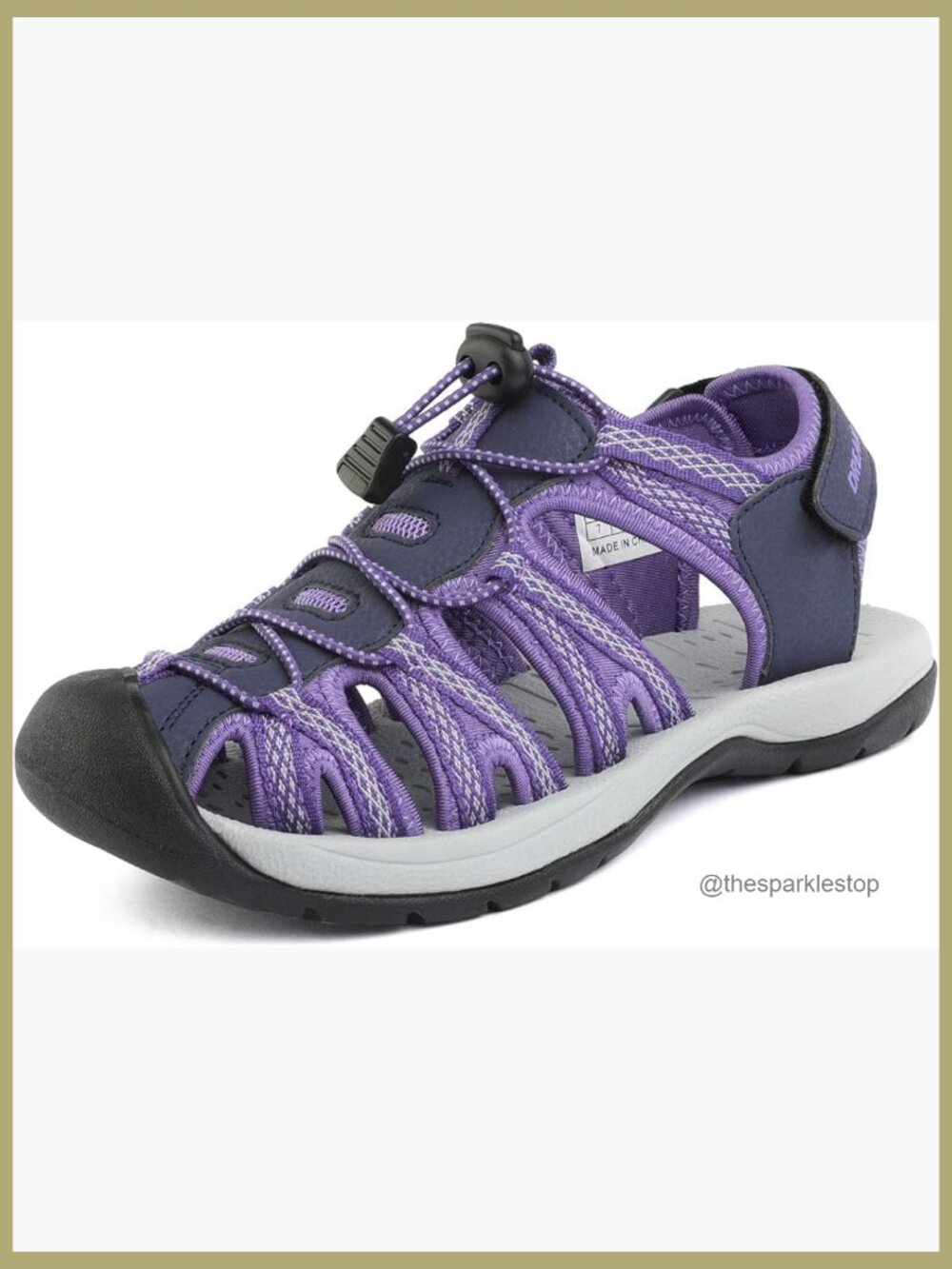 Closed Toe Hiking Fisherman Sandals with Adjustable Strap